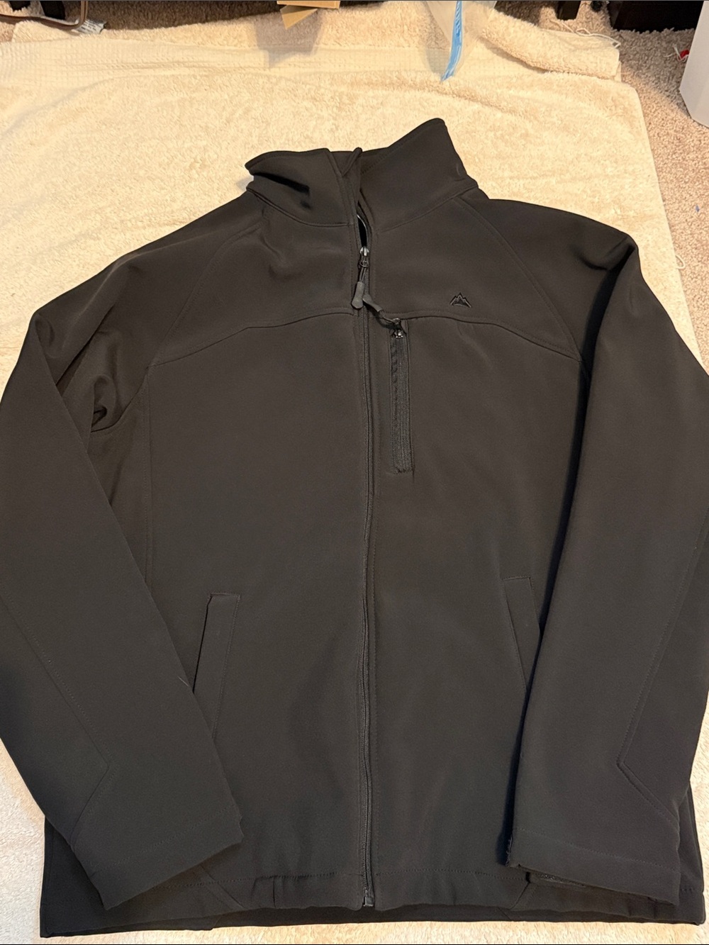Snozu Black Lightweight Softshell Jacket